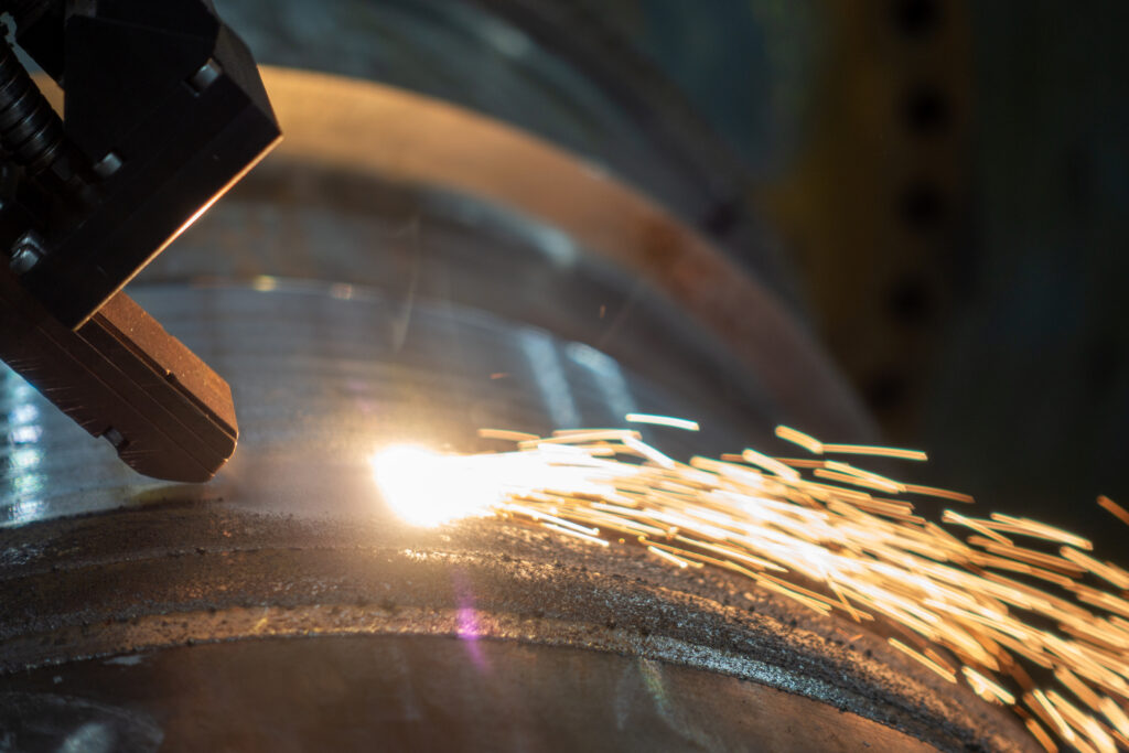Industrial robotic welding operations