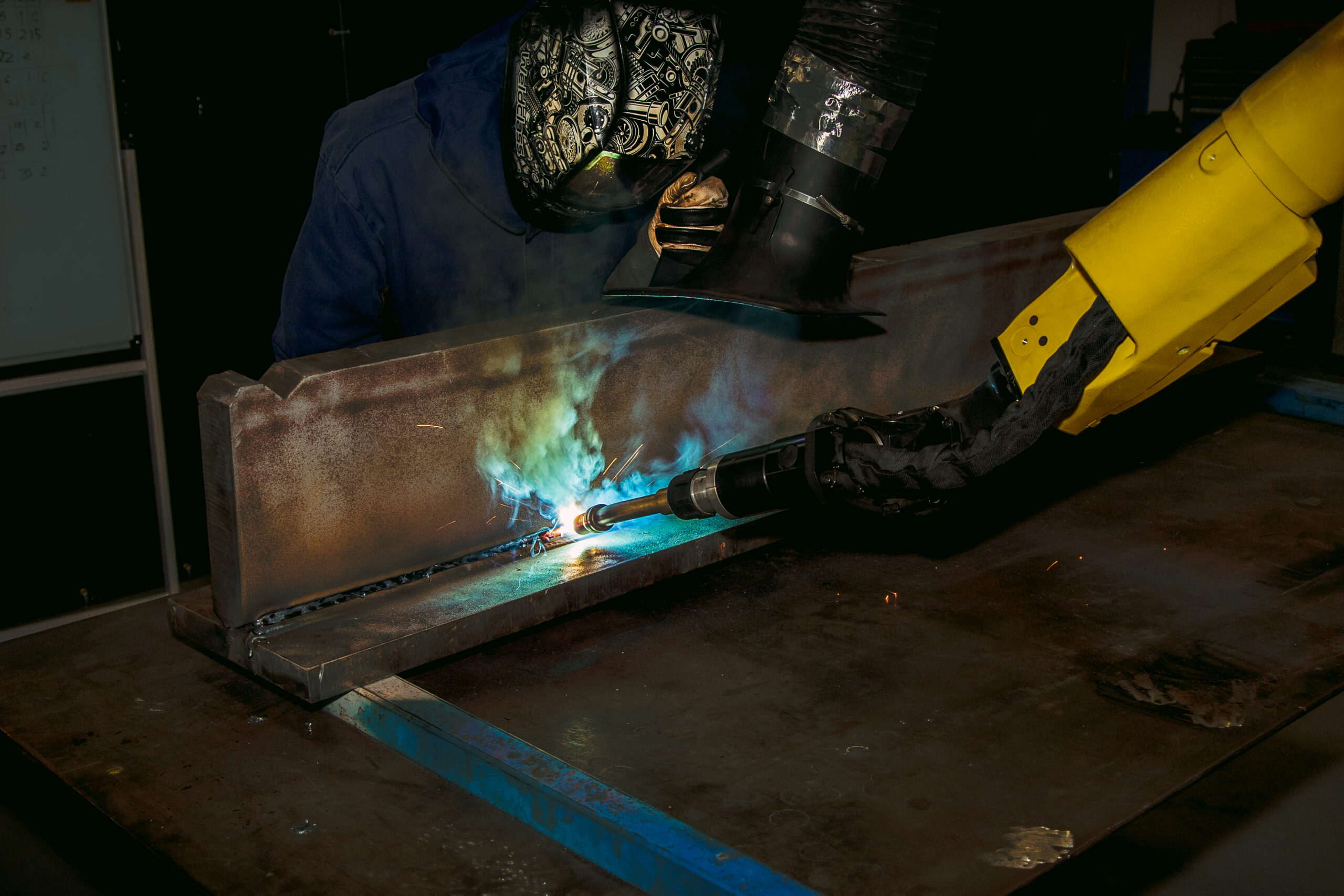 Falkon Automation robotic system in operation