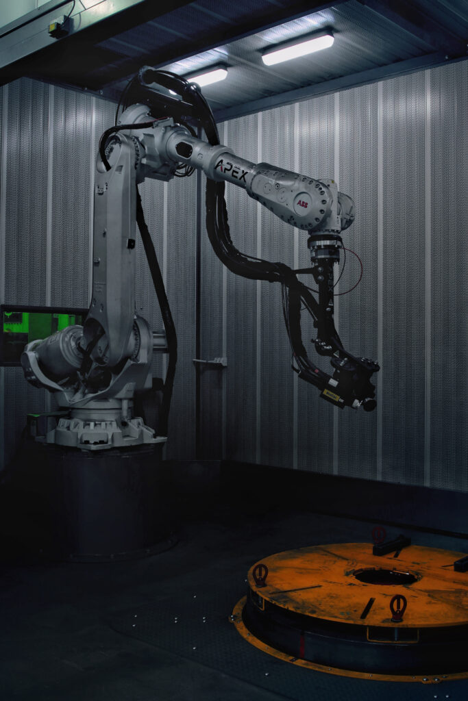 Falkon Automation robotic system in operation