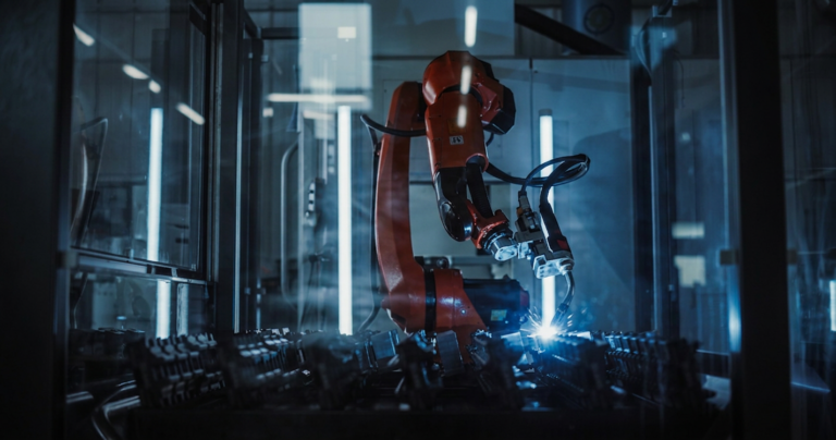 Falkon Automation robotic system illustration