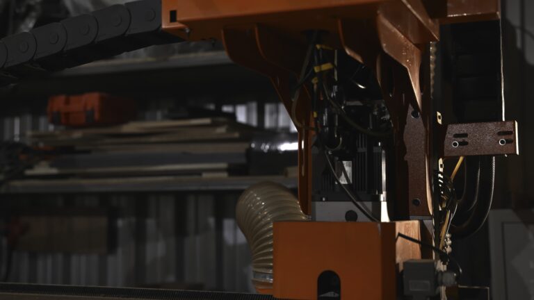 Precision robotic assembly system with cable management
